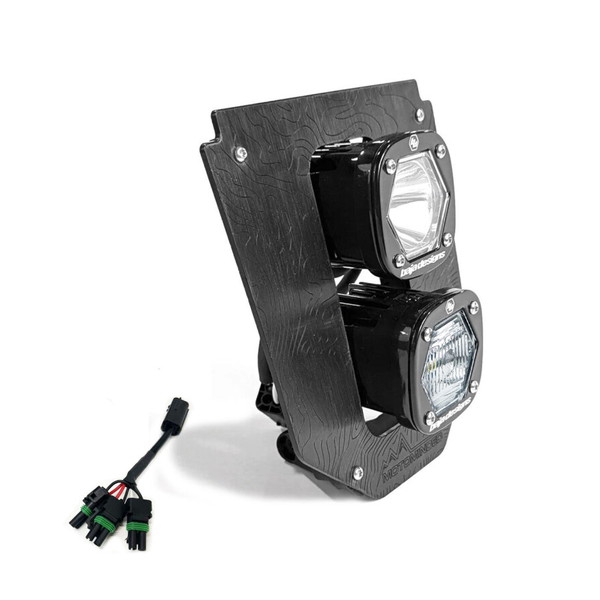 取寄せ 【並行輸入品】 バハデザイン 24-25 Husqvarna FE-S デュアル S1 ジェミニ (D/C) LED ヘッドライトキット ハイローハーネ
