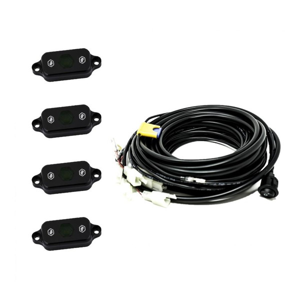 取寄せ 【並行輸入品】 バハデザイン ユニバーサル・グリーン・ロック・ライト・キット Baja Designs BAJ Rock Lights 447057