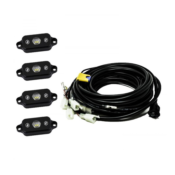 取寄せ 【並行輸入品】 バハデザイン ユニバーサル・ホワイト・ロック・ライト・キット Baja Designs BAJ Rock Lights 447059