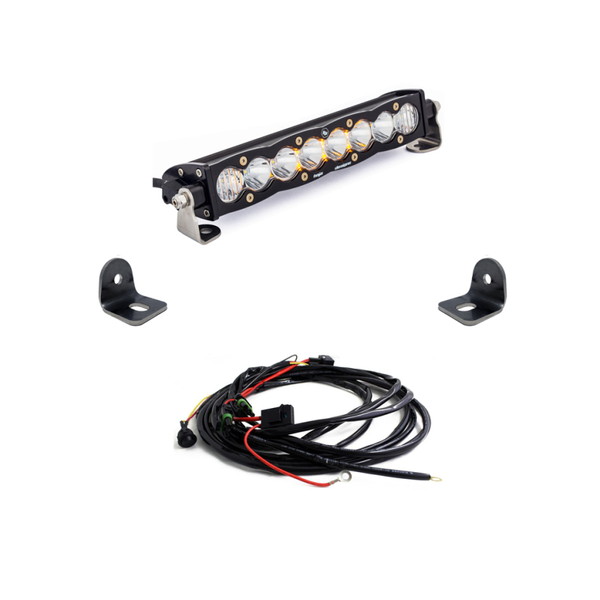 取寄せ 【並行輸入品】 バハデザイン 19+ ポラリス RZR XP ターボ / 18+ ターボ S フードスクープキット Baja Designs BAJ Power