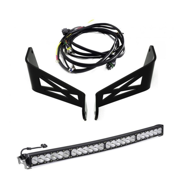 取寄せ 【並行輸入品】 バハデザイン OnX6 カンナムマーベリックX3ロッククローラー40インチルーフマウントキット Baja Designs