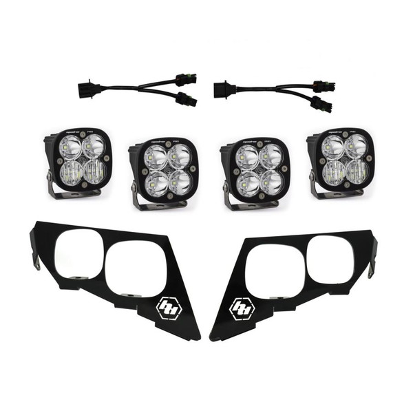 取寄せ 【並行輸入品】 バハデザイン 2018 Textron Wildcat XX Pro ヘッドライトキット Baja Designs BAJ Powersports Headlight