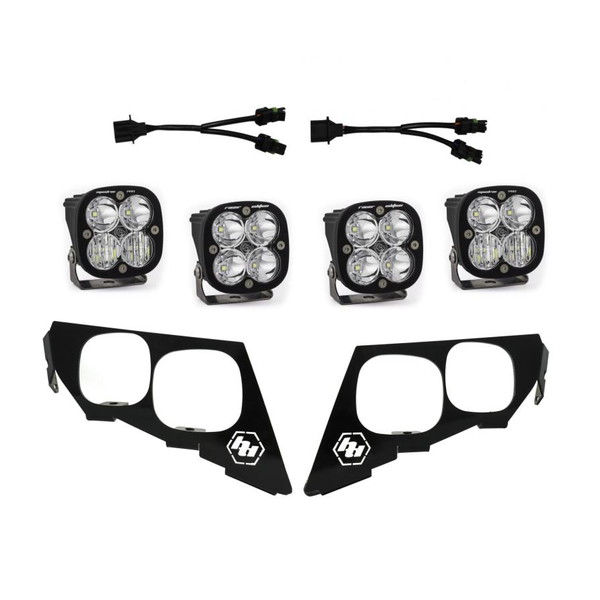 取寄せ 【並行輸入品】 バハデザイン 2018年モデル Textron Wildcat XX Unlimited ヘッドライトキット Baja Designs BAJ Powersp