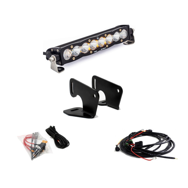 取寄せ 【並行輸入品】 バハデザイン Polaris RZR Pro XP フードマウントライトキット 10in S8 Baja Designs BAJ Powersports S8