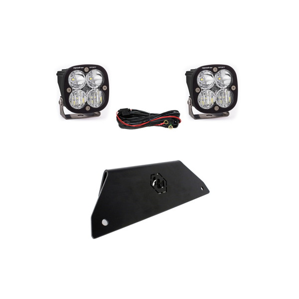 取寄せ 【並行輸入品】 バハデザイン ポラリスRZRプロXP ロワーバンパーLEDライトキット スポーツD/Cクリア Baja Designs BAJ Po