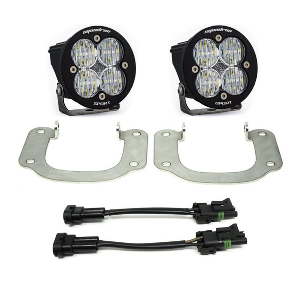 取寄せ 【並行輸入品】 バハデザイン 17-18 日産タイタン スポーツフォグポケットキット Baja Designs BAJ Fog Light Pocket Kit
