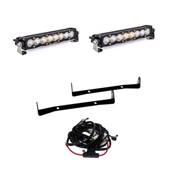 取寄せ 【並行輸入品】 バハデザイン 14-18 トヨタ 4ランナー TRD デュアル10インチS8マウントキット Baja Designs BAJ Light Mo