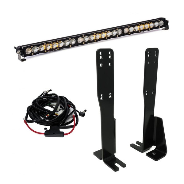 取寄せ 【並行輸入品】 バハデザイン 14-19 トヨタ 4ランナー OnX6/S8 30インチグリルマウント Baja Designs BAJ Light Mount Ki