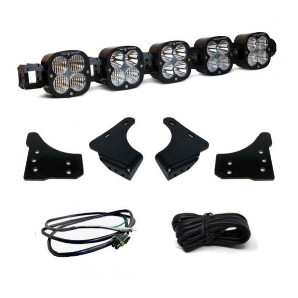 取寄せ 【並行輸入品】 バハデザイン 2021+ フォード F150 5 XL リンケーブル・ライトバー・キット（アップフィッター付 Baja De