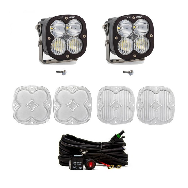 取寄せ 【並行輸入品】 バハデザイン 2021+ フォード・ブロンコ Aピラーライトキット XL80 D/C Baja Designs BAJ XL 80 Light Po