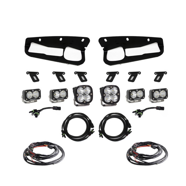 取寄せ 【並行輸入品】 バハデザイン 2021+ フォード・ブロンコ フォグポケットキット スポーツマン Baja Designs BAJ Fog Light