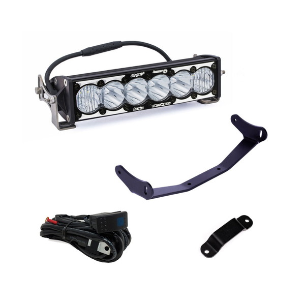 取寄せ 【並行輸入品】 バハデザイン カンナムマーベリックR 10in OnX6+ レーザーハイブリッドショックタワーキット Baja Design