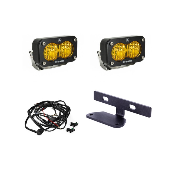 取寄せ 【並行輸入品】 バハデザイン 2024+ カンナムマーベリックR S2 プロフードライトキット Baja Designs BAJ Powersports S2