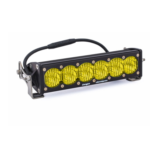 取寄せ 【並行輸入品】 バハデザイン OnX6ワイドドライビング10インチLEDライトバー-アンバー Baja Designs BAJ OnX6 Light Bars