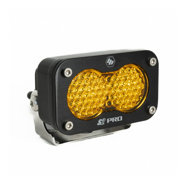 取寄せ 【並行輸入品】 バハデザイン S2 Pro ワーク/シーンパターンLEDライト - アンバー Baja Designs BAJ S2 Pro Lights 48001
