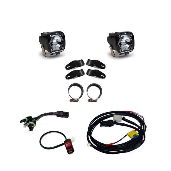 取寄せ 【並行輸入品】 バハデザイン S1 ユニバーサル・モト・キット スポット Baja Designs BAJ Powersports S1 Lights 507096