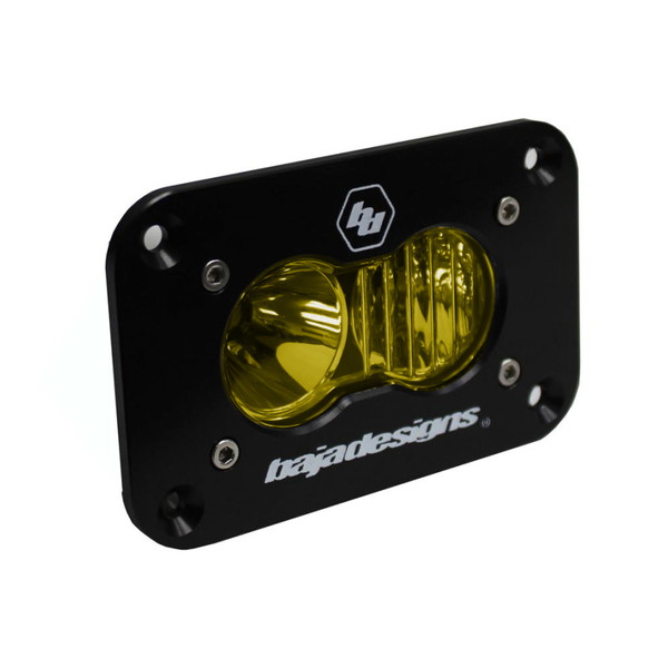 取寄せ 【並行輸入品】 バハデザイン S2ドライビング/コンボフラッシュマウントLED -アンバー Baja Designs BAJ Light Mount Kit