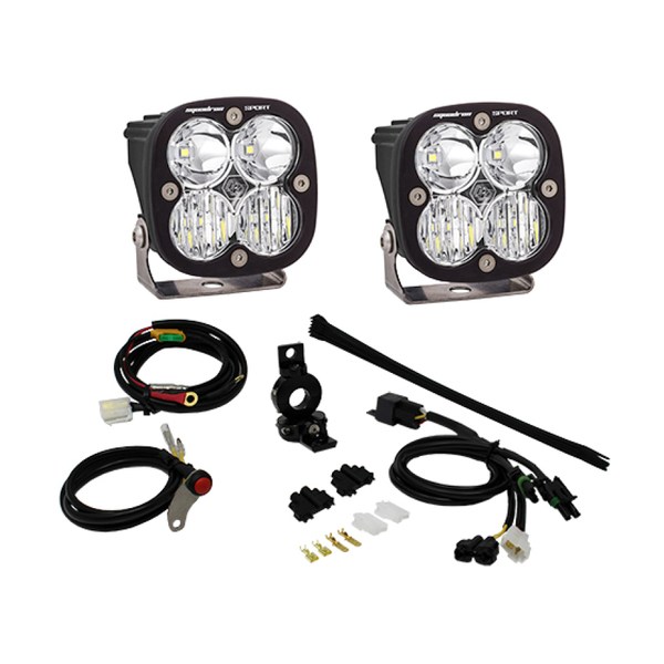 取寄せ 【並行輸入品】 バハデザイン アドベンチャーバイク用LEDライトキット スクアドロン・スポーツ Baja Designs BAJ Powersp