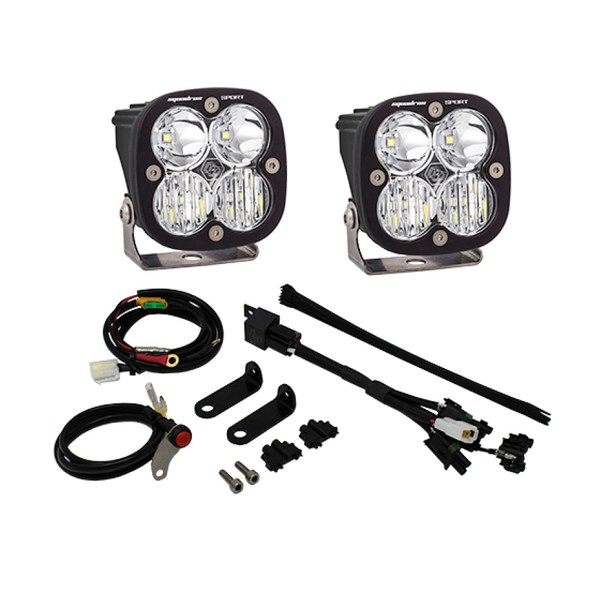 取寄せ 【並行輸入品】 バハデザイン トライアンフ・タイガー800XC LEDアドベンチャーバイクキット スクアドロンスポーツ Baja D