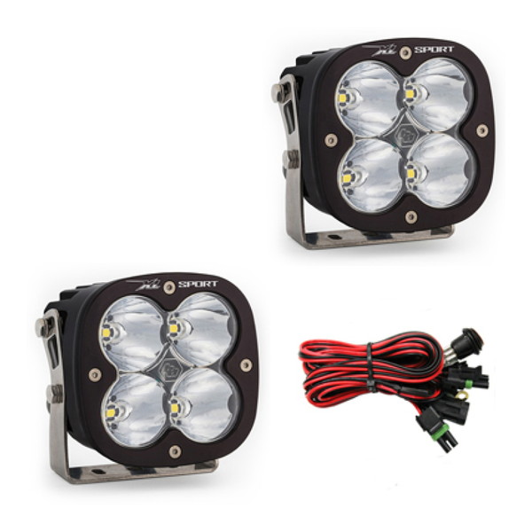 取寄せ 【並行輸入品】 バハデザイン XLスポーツシリーズ ハイスピードスポットパターン ペアLEDライトポッド Baja Designs BAJ