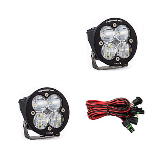 取寄せ 【並行輸入品】 バハデザイン Squadron R Pro ドライビング/コンボペアLEDライトポッド Baja Designs BAJ Squadron R Pro