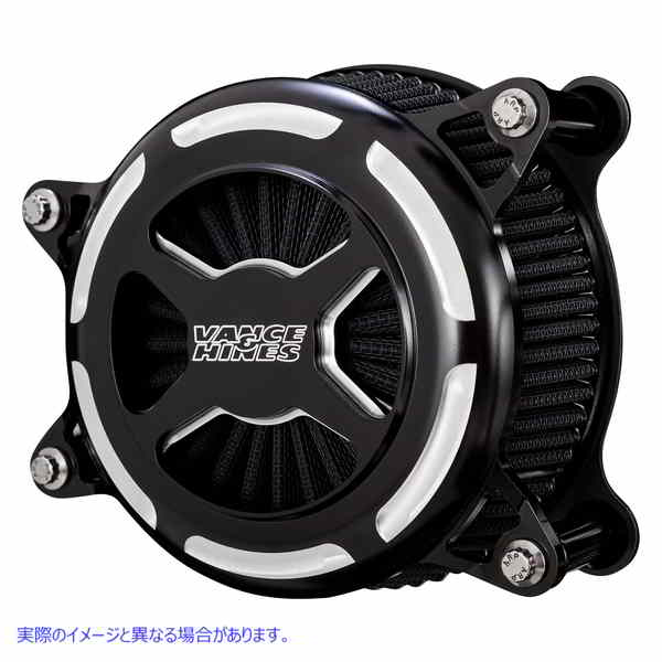 取寄せ VO2X エアクリーナー バンス アンド ハインズ VO2 X Air Cleaner - Black Contrast 42343 10102923