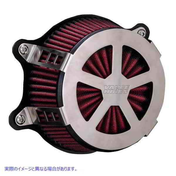取寄せ VO2 ラディアント V エアクリーナー バンス アンド ハインズ VO2 Radiant V - M8 - Brushed 71464 10103123