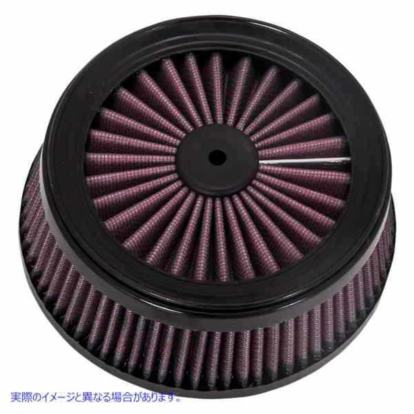 取寄せ 交換用エアフィルター - 赤 バンス アンド ハインズ Replacement Air Filter - Red 23721 10114570