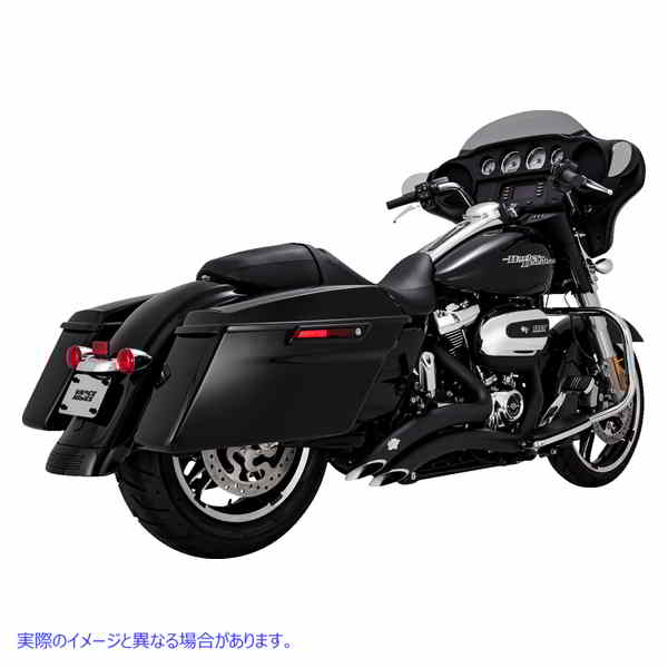 取寄せ ビッグラジアスエキゾーストシステム バンス アンド ハインズ Big Radius Exhaust System - Black 46373 18002564