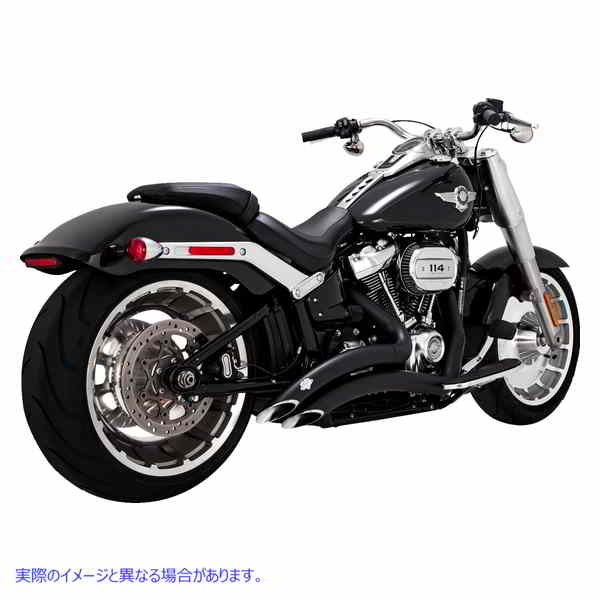 取寄せ ビッグラジアスエキゾーストシステム バンス アンド ハインズ Big Radius Exhaust System - Black 46375 18002566