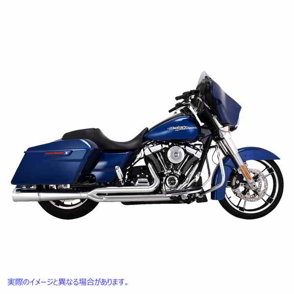 取寄せ プロパイプ 2-into-1 エキゾーストシステム バンス アンド ハインズ Pro Pipe Exhaust System - Chrome 17383 18002571