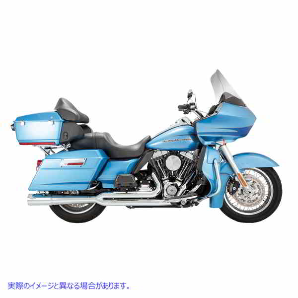 取寄せ プロパイプ 2-into-1 エキゾーストシステム バンス アンド ハインズ Pro Pipe Exhaust System - Chrome 17359 18002573