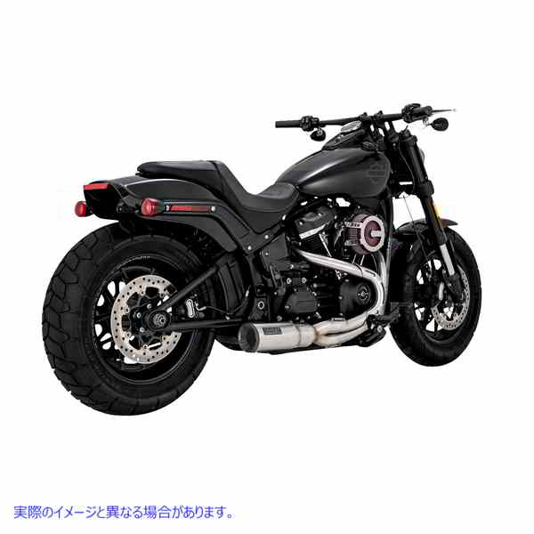 取寄せ 2into1高出力ショートエキゾーストシステム バンス アンド ハインズ 2-into-1 Hi-Output Short Exhaust System - Stainless Steel - Brushed 27331 18002577