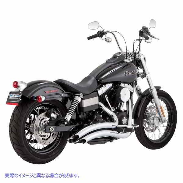 取寄せ ビッグラジアスエキゾーストシステム バンス アンド ハインズ Big Radius Exhaust System - Chrome 23371 18002586