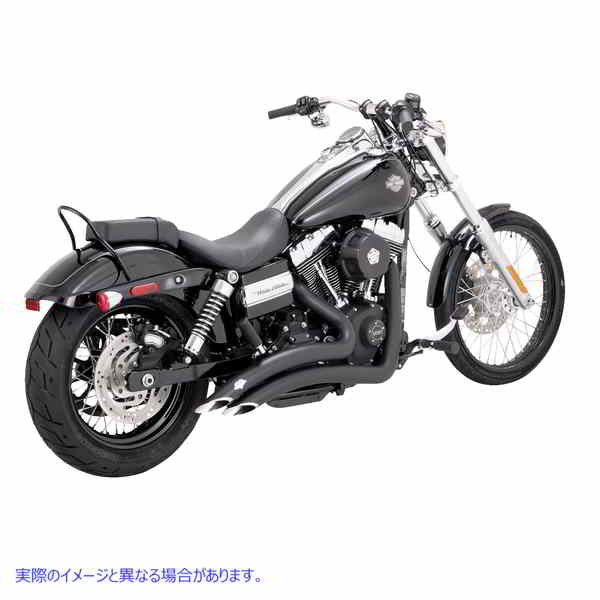 取寄せ ビッグラジアスエキゾーストシステム バンス アンド ハインズ Big Radius Exhaust System - Black 43371 18002587