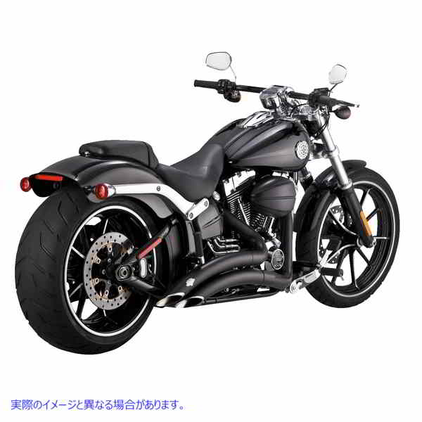 取寄せ ビッグラジアスエキゾーストシステム バンス アンド ハインズ Big Radius Exhaust System - Black 46365 18002589