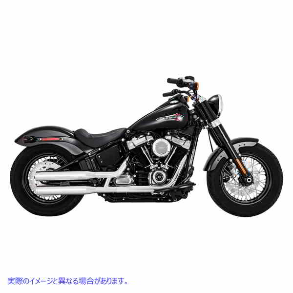 取寄せ エリミネーター 300 スリップオンマフラー バンス アンド ハインズ Eliminator 300 Slip-On Mufflers - Chrome 16312 18011513