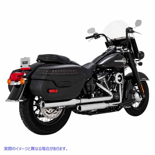 取寄せ エリミネーター 300 スリップオンマフラー バンス アンド ハインズ Eliminator 300 Slip-On Mufflers - Chrome 16316 18011516